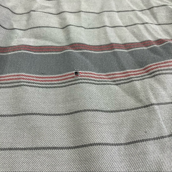 MARMOT Men's Fairfax Heathered Midweight Flannel in Sandbar Large worn fraying - Picture 2 of 15